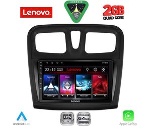 LENOVO LVD 2108SQ_CPA (9inc) MULTIMEDIA TABLET for DACIA LOGAN – SANDERO mod. 2012-2019