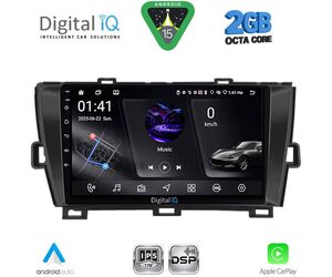 DIGITAL IQ RSF 4726BL_CPA (9inc) MULTIMEDIA TABLET for TOYOTA PRIUS mod. 2009-2015 (BLACK)