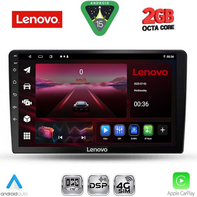 LENOVO LVF 5026A_CPA (9inc) MULTIMEDIA TABLET for ALFA ROMEO GIULIETTA mod 2014-2020