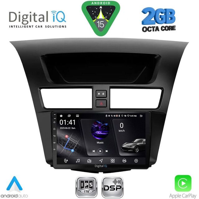 DIGITAL IQ RSF 4364_CPA (9inc) MULTIMEDIA TABLET for MAZDA BT50 mod. 2012-2019