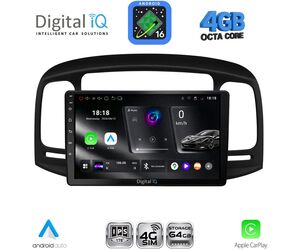 DIGITAL IQ RTG 6249BL_CPA (9inc) MULTIMEDIA TABLET for HYUNDAI ACCENT mod. 2005-2012 (BLACK)