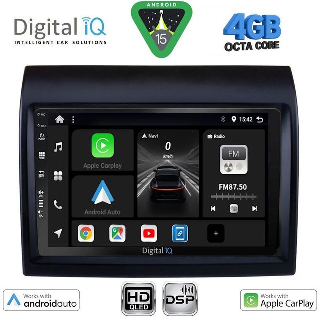 DIGITAL IQ BXF 16141_CPAA (9inc) MULTIMEDIA TABLET for FIAT DUCATO – CITROEN JUMPER – PEUGEOT BOXER mod. 2011-2021