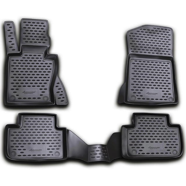 ΠΑΤΑΚΙΑ ΣΕ ΣΚΑΦΗ TPE ΛΑΣΤΙΧΟ ΓΙΑ ΓΙΑ BMW X3 E83 2004-2010 ΣΕ ΜΑΥΡΟ ΧΡΩΜΑ NOVLINE - 4 ΤΕΜ