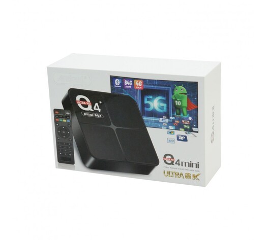 ANDROID TV BOX ULTRA HD ANDOWL AN-Q4MINI