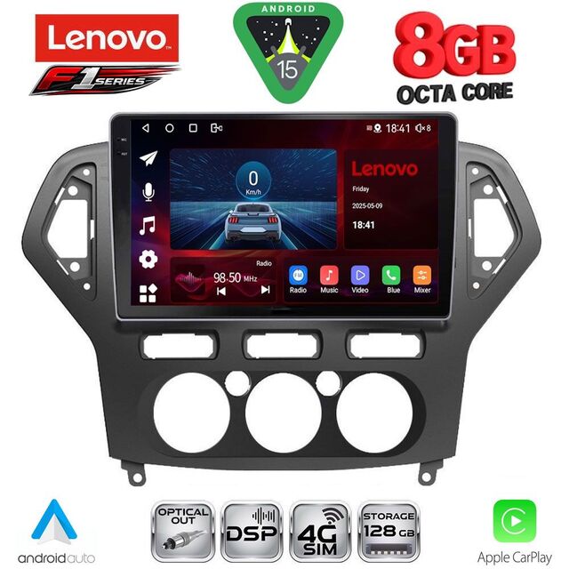 LENOVO SSR 10162_CPA A/C (10inc) MULTIMEDIA TABLET for FORD MONDEO mod. 2007-2011