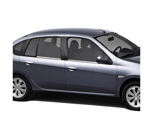 TRIM  ΠΑΡΑΘΥΡΩΝ ΑΥΤΟΚΟΛΛΗΤΑ ΧΡΩΜΙΟΥ 4ΤΕΜ. ΓΙΑ RENAULT CLIO SYMBOL 4D 2009-2013