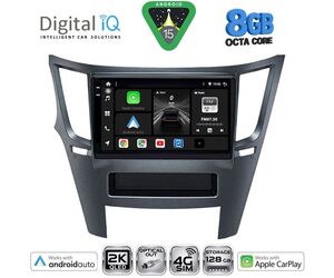 DIGITAL IQ BXK 20667_CPAA (9inc) MULTIMEDIA TABLET for SUBARU LEGACY - OUTBACK mod. 2009-2014
