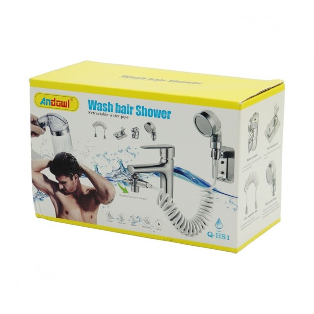 mini SHOWER ΓΙΑ ΤΟ ΜΠΑΝΙΟ ANDOWL Q-HS1