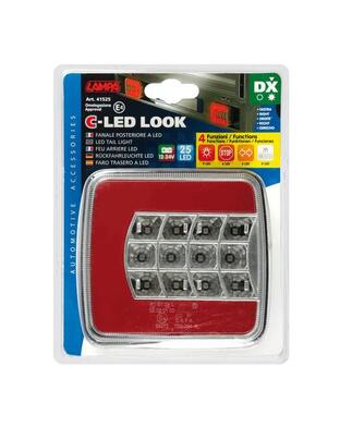 ΔΕΞΙ ΠΙΣΩ ΦΑΝΑΡΙ 12/24V C-LED LOOK (25 LED) - 1ΤΕΜ.