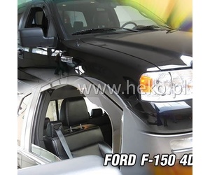 ΑΝΕΜΟΘΡΑΥΣΤΕΣ ΓΙΑ FORD F150 2D 2004-2008 ΖΕΥΓΑΡΙ ΑΠΟ ΕΥΚΑΜΠΤΟ ΦΙΜΕ ΠΛΑΣΤΙΚΟ HEKO - 2 ΤΕΜ.