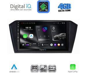 DIGITAL IQ RTG 6750_CPA (10inc) MULTIMEDIA TABLET for VW PASSAT mod. 2016-2023
