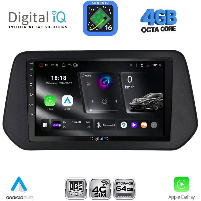 DIGITAL IQ RTG 6690_CPA (9inc) MULTIMEDIA TABLET for SUZUKI SWIFT mod. 2024-2027 - SΧ4 S-CROSS mod. 2021-2027