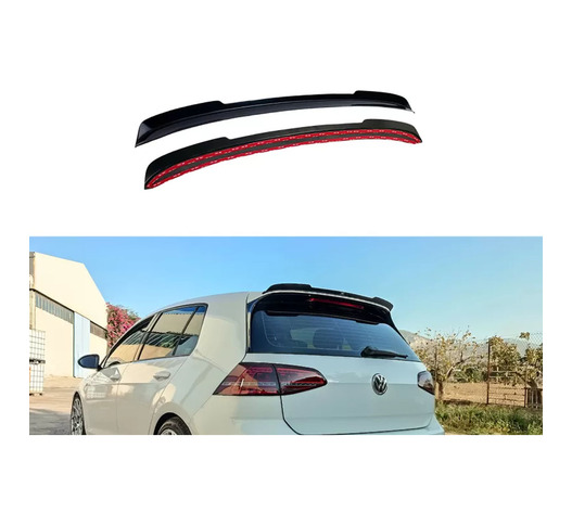 Αεροτομή Οροφής για VW Golf 7 R / R-Line / GTI Επιπρόσθετη από ABS Πλαστικό Motordrome Design - 1 τεμ.