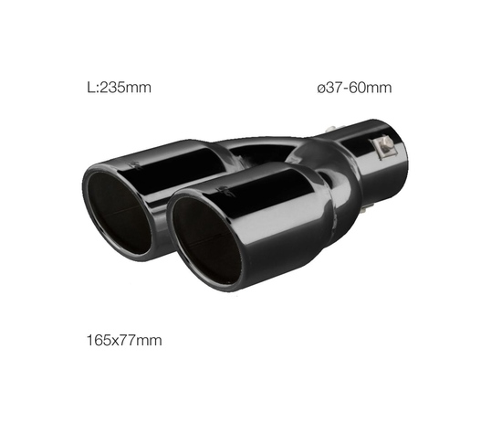 ΜΠΟΥΚΑ ΔΙΠΛΗ ΜΑΥΡΗ TRX/18B