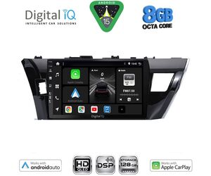 DIGITAL IQ BXF 18714SM_CPAA (10inc) MULTIMEDIA TABLET for TOYOTA COROLLA mod. 2013-2016