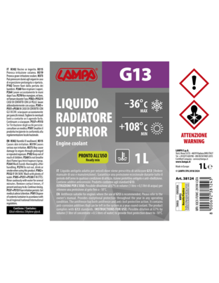 ΑΝΤΙΨΥΚΤΙΚΟ SUPERIOR-VIOLET -36°C 1LT G13  ΣΥΜΠΩΚΝΩΜΕΝΟ BIOTECHNOLOGY (ΠΑΡΑΦΛΟΥ) LAMPA  - 1 TEM.