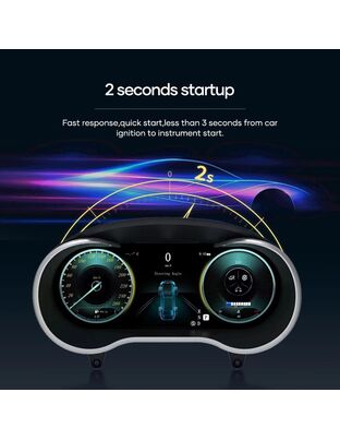 DIGITAL IQ DDD 985_DC (12.3in) DIGITAL CLUSTER for MERCEDES C CLASS (W204) mod. 2011-2014 with NTG 4.5