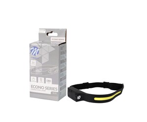ΦΑΚΟΣ ΚΕΦΑΛΗΣ ΕΡΓΑΣΙΑΣ 360lm 1LED COB 4W + 1LED 3W 4 ΛΕΙΤΟΥΡΓΙΩΝ (ΛΕΥΚΟ) M-TECH - 1 ΤΕΜ.