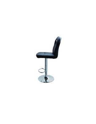 ΚΑΡΕΚΛΑ ΠΑΓΚΟΥ BLACK OFFICE STOOL ΜΑΥΡΗ ΟΙΚΟΛΟΓΙΚΟ ΔΕΡΜΑ 360ΜΟΙΡΩΝ & ΡΥΘΜΙΖΟΜΕΝΟ ΥΨΟΣ 98-118cm SIMONI RACING - 1 TEM.