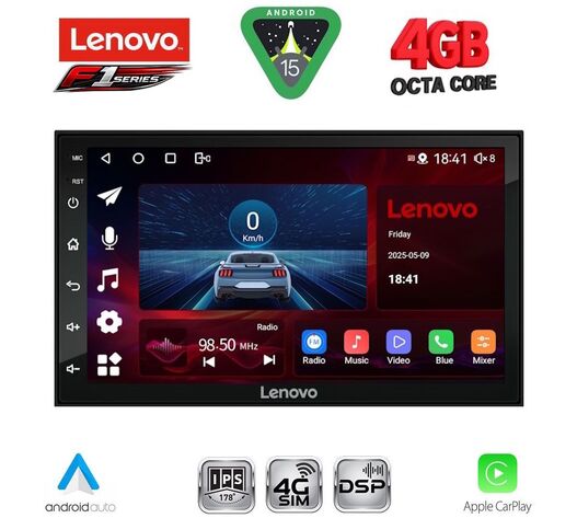 LENOVO SSQ 996_CPA (7" DECK) 4G SIM MULTIMEDIA 2DIN