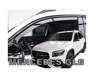 ΑΝΕΜΟΘΡΑΥΣΤΕΣ ΓΙΑ MERCEDES GLB X247 5D 2019+ ΖΕΥΓΑΡΙ ΑΠΟ ΕΥΚΑΜΠΤΟ ΦΙΜΕ ΠΛΑΣΤΙΚΟ HEKO - 2 ΤΕΜ.