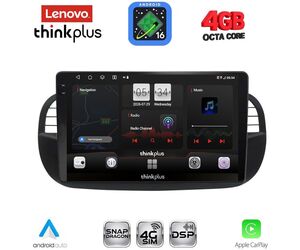 LENOVO LTG 7130BL_CPA (9inc) MULTIMEDIA TABLET for FIAT 500 mod. 2007-2015 (BLACK)