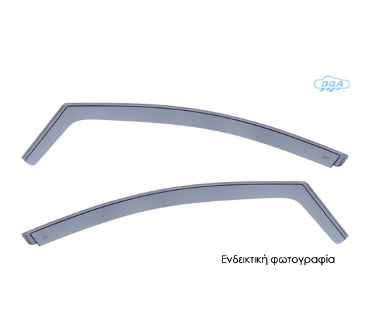 ΖΕΥΓΑΡΙ ΜΠΡΟΣΤΙΝΟΙ ΑΝΕΜΟΘΡΑΥΣΤΕΣ ΓΙΑ TOYOTA PRIUS 5D 2009-2016 ΑΠΟ ΕΥΚΑΜΠΤΟ ΧΥΤΟ ΑΚΡΥΛΙΚΟ ΓΥΑΛΙ (CAST ACRYLIC GLASS) DGA - 2 ΤΕΜ.