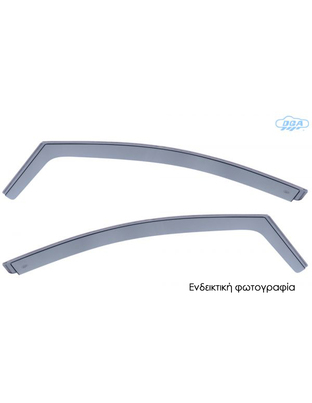 ΖΕΥΓΑΡΙ ΜΠΡΟΣΤΙΝΟΙ ΑΝΕΜΟΘΡΑΥΣΤΕΣ ΓΙΑ TOYOTA PRIUS 5D 2009-2016 ΑΠΟ ΕΥΚΑΜΠΤΟ ΧΥΤΟ ΑΚΡΥΛΙΚΟ ΓΥΑΛΙ (CAST ACRYLIC GLASS) DGA - 2 ΤΕΜ.