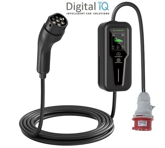 DIQ EV PRT 16011 (PORTABLE EV CHARGER TYPE 2 PEVC163A01 - 3x16A - 11kW)