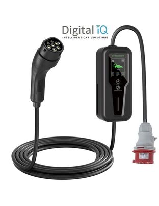 DIQ EV PRT 16011 (PORTABLE EV CHARGER TYPE 2 PEVC163A01 - 3x16A - 11kW)