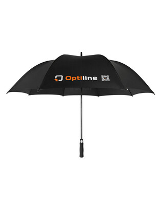 ΟΜΠΡΕΛΑ PROMO 129 Φ129cm ΑΝΤΙΑΝΕΜΙΚΗ ΜΕ ΑΥΤΟΜΑΤΟ ΑΝΟΙΓΜΑ ΛΟΓΟΤΥΠΟ OPTILINE ΣΕ ΜΑΥΡΟ ΧΡΩΜΑ LAMPA - 1 ΤΕΜ.