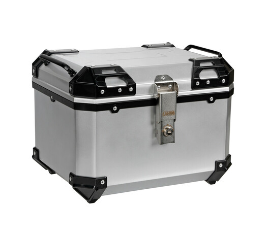Lampa – Βαλιτσάκι Μοτοσυκλέτας T-Box 45L Ασημί για Άνετη Μεταφορά Εξοπλισμού με Σύστημα Γρήγορης Απελευθέρωσης – 1 Τεμ. (9166.8-LM)