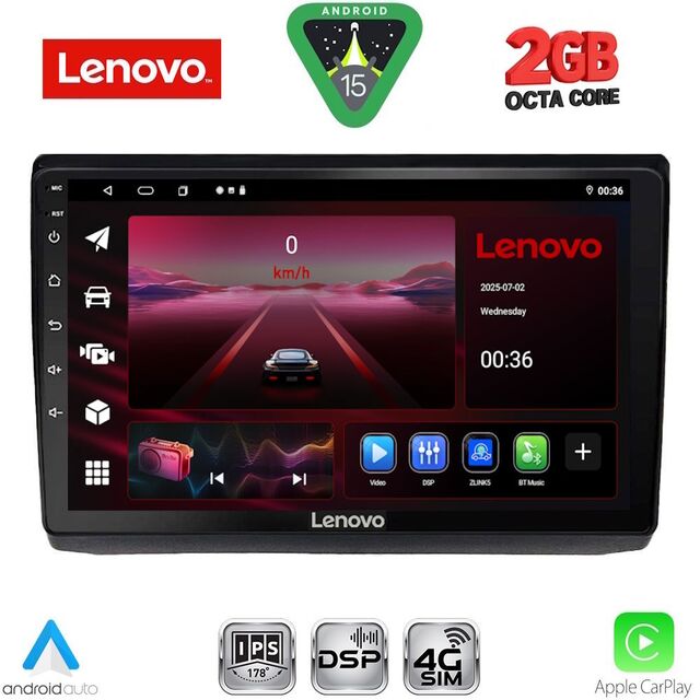 LENOVO LVF 5558A_CPA (10inc) MULTIMEDIA TABLET for OPEL VIVARO – RENAULT TRAFIC - NISSAN PRIMASTAR mod. 2004-2015