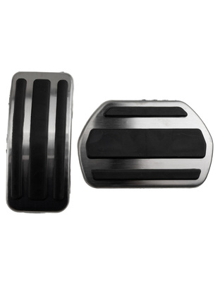 NTY - Σετ Πεντάλ για Αυτόματο Κιβώτιο για Citroen C3 / C4 / DS3 / DS4 και Peugeot 207 / 208 / 301 / 307 / 308 / 2008 με αντιολισθητική επιφάνεια για σταθερό πάτημα - 1 Σετ (EZC-PE-111)