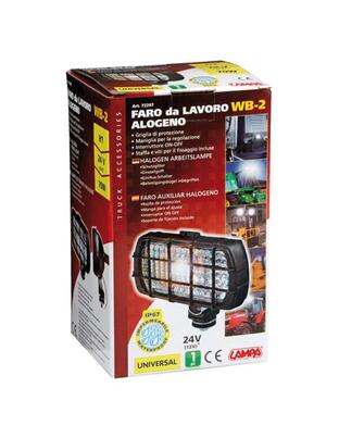 ΠΡΟΒΟΛΕΑΣ ΕΡΓΑΣΙΑΣ WB-2 12/24V (24V-H1-70W )  195x 100x 110 mm ΑΛΟΓΟΝΟΥ -1ΤΕΜ.