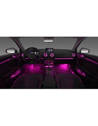 DIQ AMBIENT AUDI A3 (8V) DYN Dragon Scale Style (Digital iQ Dynamic Ambient Light Audi A3 mod. 2013-2021, 25 Lights with Airvent)