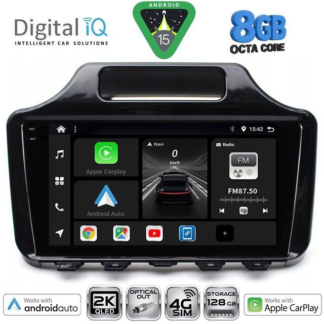 DIGITAL IQ BXK 20779_CPAA (9inc) MULTIMEDIA TABLET for TOYOTA IQ mod. 2008-2015 with ORIG. NAVI