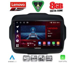 LENOVO SSR 10290_CPA (9inc) MULTIMEDIA TABLET for JEEP RENEGADE  mod. 2014-2025