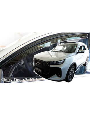 Heko - Ανεμοθραύστες Παραθύρων Για Chery Tiggo 7 II Gen 2020 > 5πορτο υλικό Acrylic Χρώμα Φιμέ - 2 τεμ. (ΑΝΕΜ.10803)