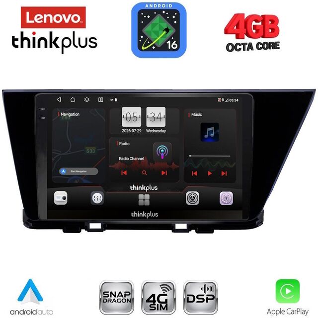 LENOVO LTG 7305_CPA (9inc) MULTIMEDIA TABLET for KIA NIRO mod. 2017-2021