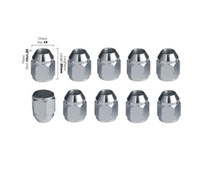 Simoni Racing – Παξιμάδι Κωνικό 10x1.25 (26mm) (19) για Τροχούς & Ζάντες Στερεώση Υψηλής Ασφάλειας Κωνική Έδραση – 10 Τεμ. (SRDR/12-10)