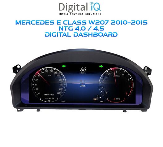 DIGITAL IQ DGU 993_DC (12.3in) DIGITAL CLUSTER for MERCEDES E CLASS (W207) mod. 2010-2015 (NTG 4.0/4.5)