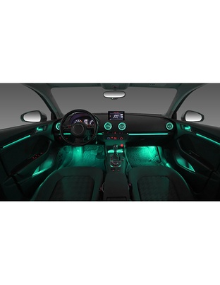DIQ AMBIENT AUDI A3 (8V) DYN Dragon Scale Style (Digital iQ Dynamic Ambient Light Audi A3 mod. 2013-2021, 25 Lights with Airvent)