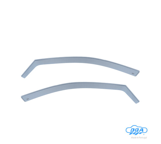 ΖΕΥΓΑΡΙ ΜΠΡΟΣΤΙΝΟΙ ΑΝΕΜΟΘΡΑΥΣΤΕΣ ΓΙΑ SKODA OCTAVIA 3 A7 4/5D/SW 2013+ ΑΠΟ ΕΥΚΑΜΠΤΟ ΧΥΤΟ ΑΚΡΥΛΙΚΟ ΓΥΑΛΙ  DGA - 2 ΤΕΜ.