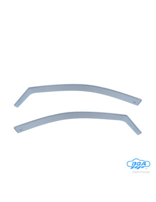 ΖΕΥΓΑΡΙ ΜΠΡΟΣΤΙΝΟΙ ΑΝΕΜΟΘΡΑΥΣΤΕΣ ΓΙΑ SKODA OCTAVIA 3 A7 4/5D/SW 2013+ ΑΠΟ ΕΥΚΑΜΠΤΟ ΧΥΤΟ ΑΚΡΥΛΙΚΟ ΓΥΑΛΙ  DGA - 2 ΤΕΜ.