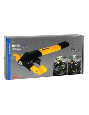 Lampa - Αντικλεπτικό Τιμονιού Ταμπλό Zanna-Lock Υψηλής Ασφάλειας σε Κίτρινο Χρώμα - 1 Τεμ. (L6539.9)
