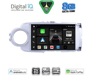 DIGITAL IQ BXF 18737SL_CPAA (9inc) MULTIMEDIA TABLET for TOYOTA YARIS mod. 2011-2015 (SILVER)