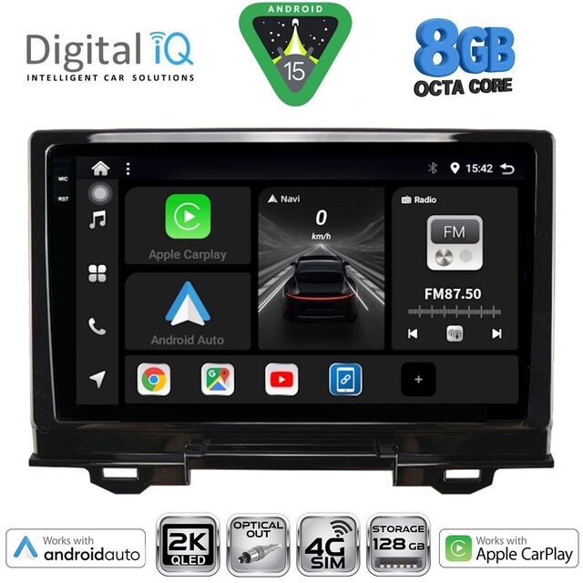 DIGITAL IQ BXK 202A02_CPAA (9inc) MULTIMEDIA TABLET for HONDA HRV mod. 202A1-202A6