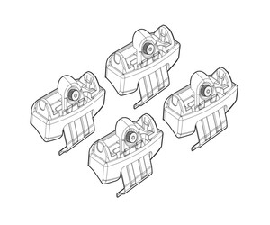 ΑΚΡΑ ΓΙΑ ΜΠΑΡΕΣ NORDRIVE ΓΙΑ TOYOTA RAV4 03/13+ KIT