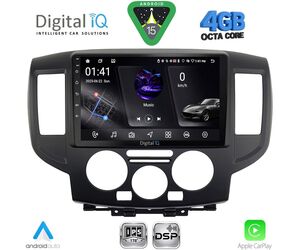 DIGITAL IQ RSG 6458BL_CPA (9inc) MULTIMEDIA TABLET for NISSAN NV 200 mod. 2009-2020 (BLACK)
